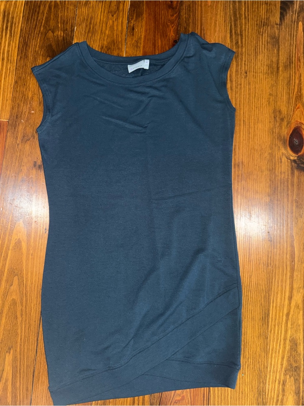 Athleta Black Sleeveless Sheath Dress